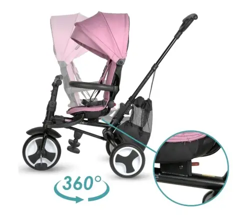 Coccolle Spectra Plus Violet 2025 Bērnu trīsritenis