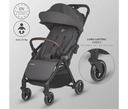 Autofold Sport Stroller Coccolle Arella Dark pearl