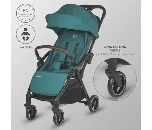 Autofold Sport Stroller Coccolle Arella Emerald green