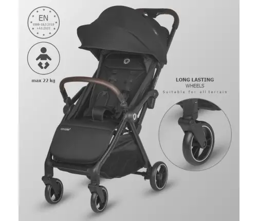 Autofold Sport Stroller Coccolle Arella Jet black