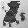 Autofold Sport Stroller Coccolle Arella Jet black