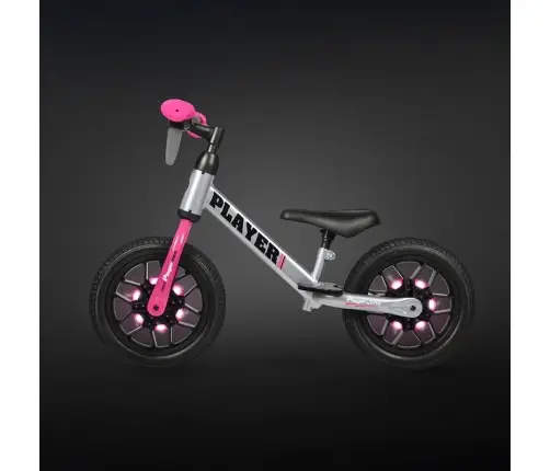 Balance bike Qplay Player Pink