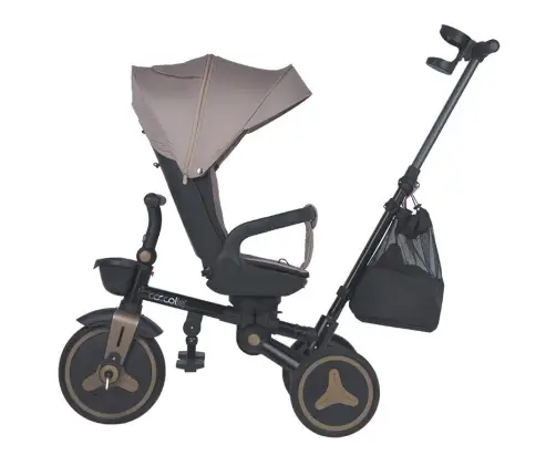 Coccolle Urbio Plus foldable tricycle Mocha Beige