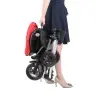 Ultra-foldable Tricycle Qplay Nova Rubber Red