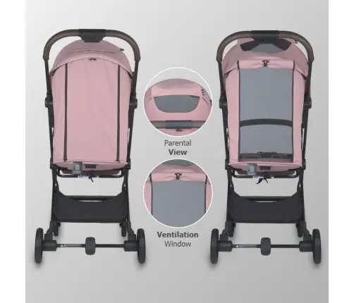 Autofold Sport Stroller Coccolle Melia Blush Rose