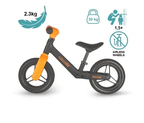 Balance bike Coccolle First Way Orange Shadow
