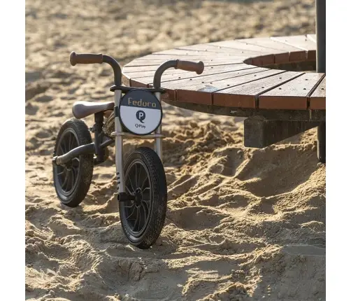 Balance bike QPlay Feduro Gold-Black
