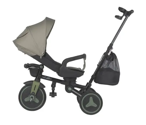 Coccolle Urbio Plus foldable tricycle Basil Green