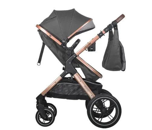Convertible travel system 3in1 Coccolle  Melora Diamond black