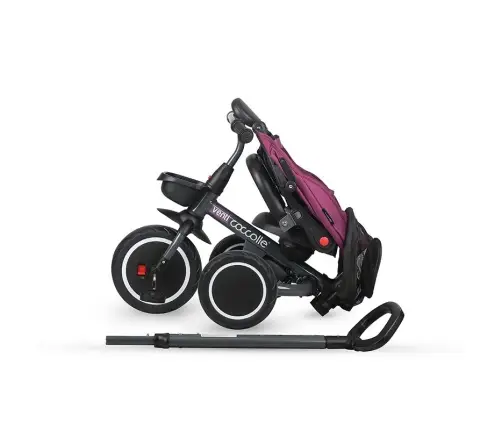 Multifunctional tricycle Coccolle Venti Magenta