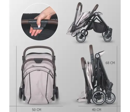 Autofold Sport Stroller Coccolle Melia Pearl Mist