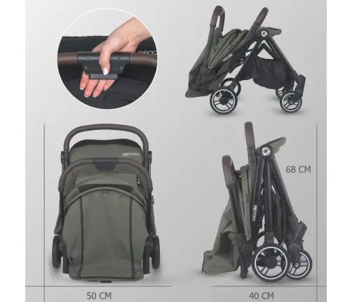 Autofold Sport Stroller Coccolle Melia Sage Shadow