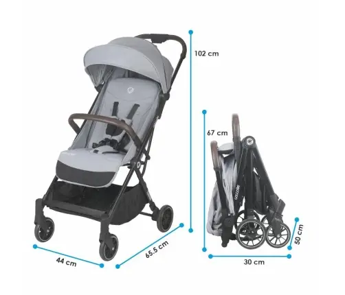 Autofold  Sport Stroller Coccolle  Melia Greystone