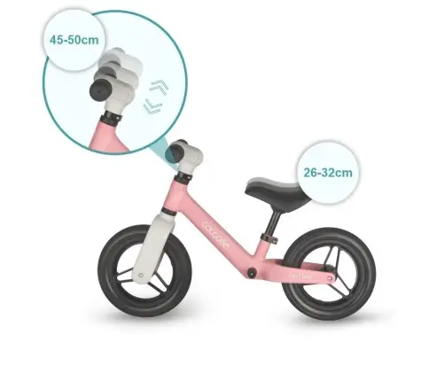 Balance bike Coccolle First Way Blush Pink