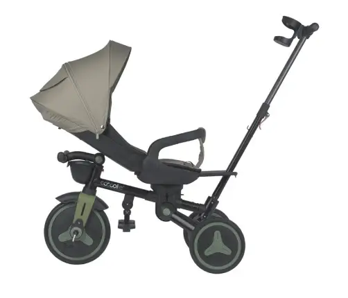Coccolle Urbio Plus foldable tricycle Basil Green