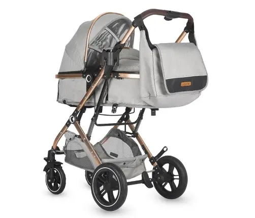 Convertible 3in1 stroller Coccolle Ravello Moonlit grey
