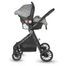 Convertible stroller Coccolle Ago Neutral grey