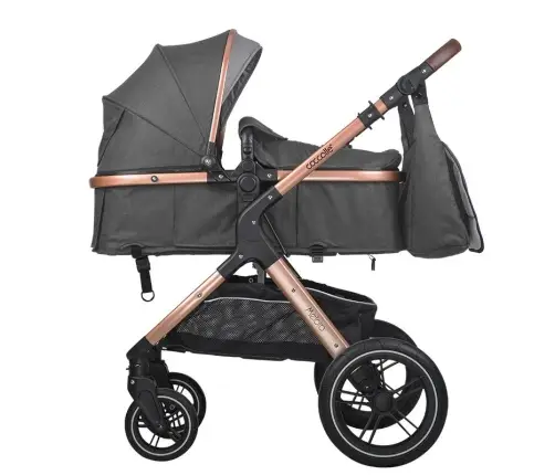 Convertible travel system 3in1 Coccolle  Melora Diamond black