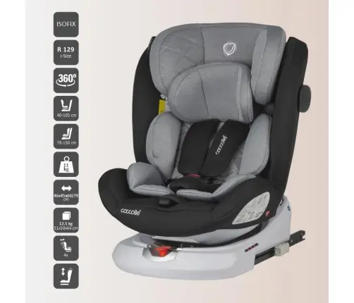 iSize 40-150 cm Coccolle Lyra Greystone