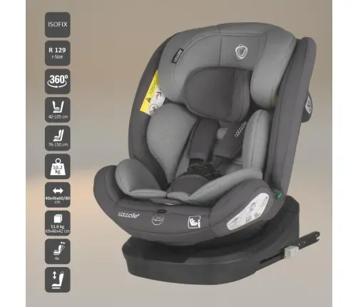 iSize 40-150 cm Coccolle Nyota Diamond black