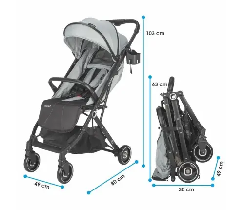 Sport Stroller Coccolle Alla Greystone