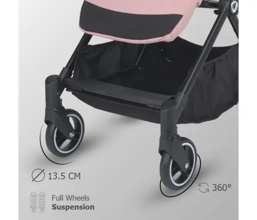 Autofold Sport Stroller Coccolle Melia Blush Rose