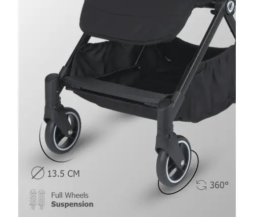 Autofold Sport Stroller Coccolle Melia Diamond black