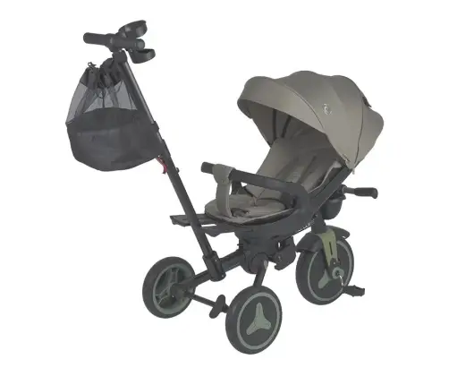 Coccolle Urbio Plus foldable tricycle Basil Green
