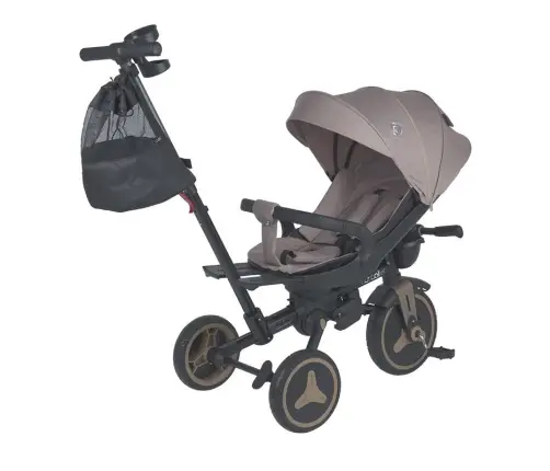 Coccolle Urbio Plus foldable tricycle Mocha Beige