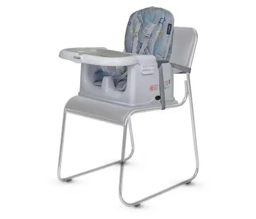 Coccolle  Ziti Grey Stars Barošanas krēsls