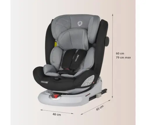 iSize 40-150 cm Coccolle Lyra Greystone