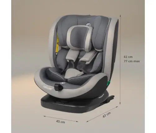 iSize 40-150 cm Coccolle Mydo Urban grey