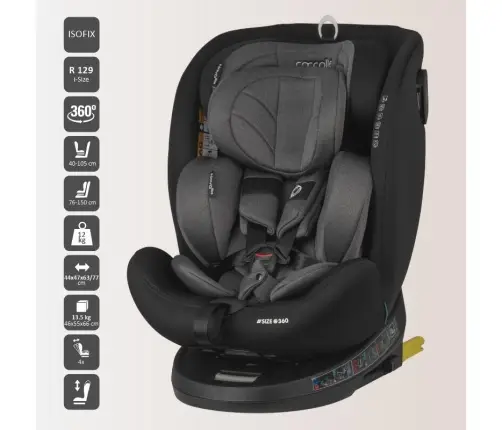 iSize 40-150 cm Coccolle Nova Diamond black