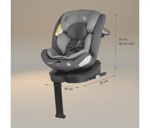 iSize 40-150 cm Coccolle Sidra Diamond black