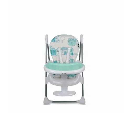 Coccolle Fino Pastel Turquoise Maitinimo kėdutė