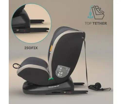 iSize 40-150 cm Coccolle Mydo Urban grey