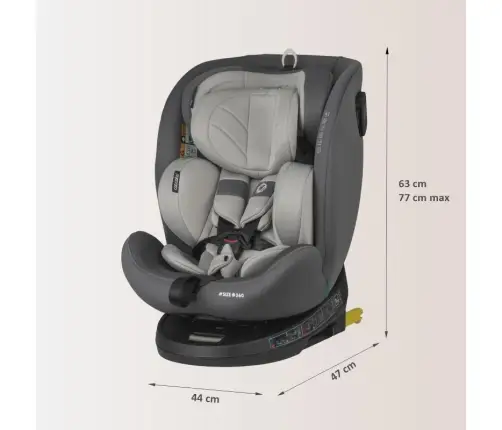 iSize 40-150 cm Coccolle Nova Moonlit grey