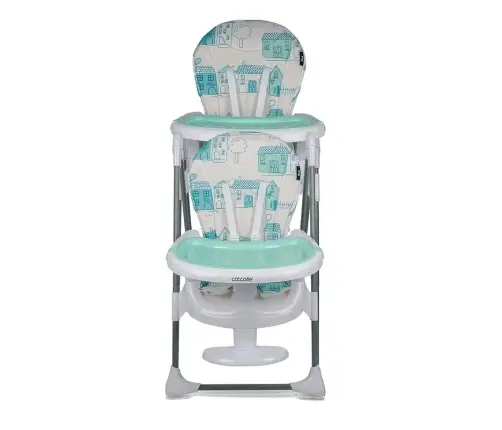 Coccolle Fino Pastel Turquoise Стульчик для кормления