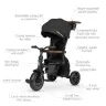 Tricycle Qplay Comfo Max Black