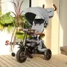 Tricycle Qplay Rito Deluxe Grey