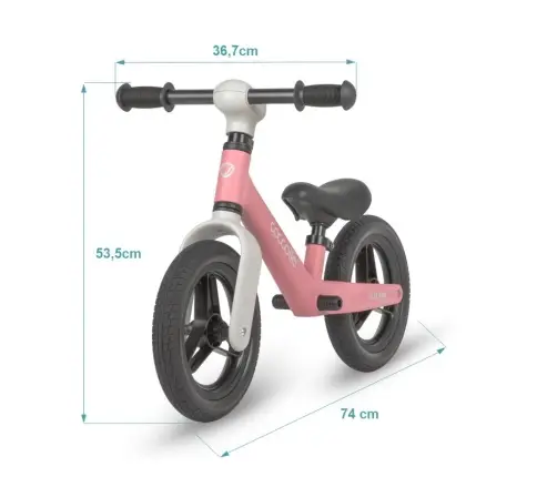 Balance bike Coccolle First Way Blush Pink