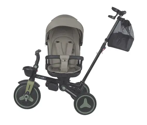 Coccolle Urbio Plus foldable tricycle Basil Green