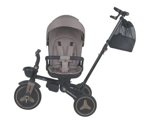 Coccolle Urbio Plus foldable tricycle Mocha Beige