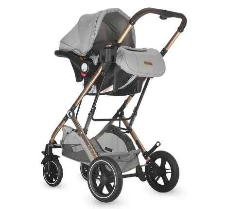 Convertible 3in1 stroller Coccolle Ravello Moonlit grey