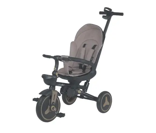 Coccolle Urbio Plus foldable tricycle Mocha Beige