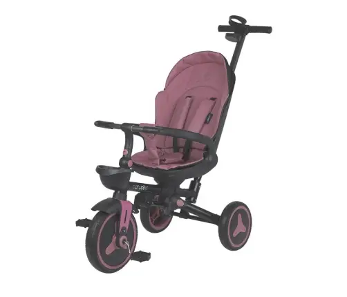 Coccolle Urbio Plus foldable tricycle Smoked Pink