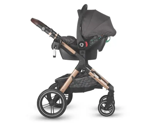 Convertible travel system 3in1 Coccolle  Melora Diamond black
