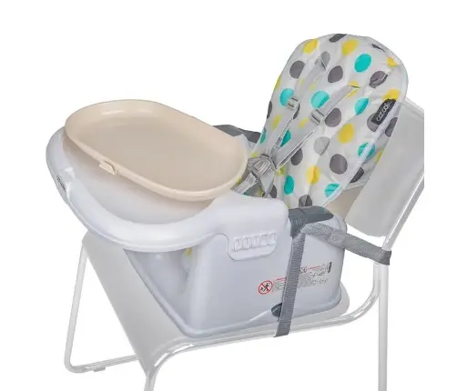 Coccolle Ziti Beige Dots Laste söögitool