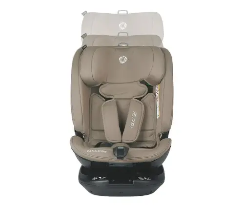 i-Size rotating car seat 40-150 cm Coccolle Velsa Taupe brown