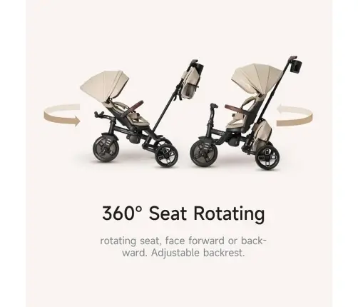 Tricycle Qplay Comfo Max Beige